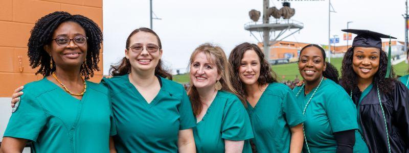 Group of Nursing Graduates