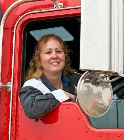 Female Truck Driver